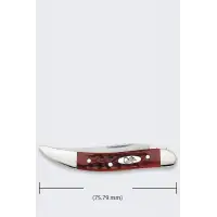 Nóż Składany Case Pocket Worn Small Texas Red