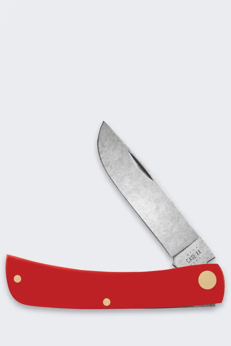 Nóż Składany Case American Workman Sod Buster Red