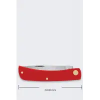 Nóż Składany Case American Workman Sod Buster Red