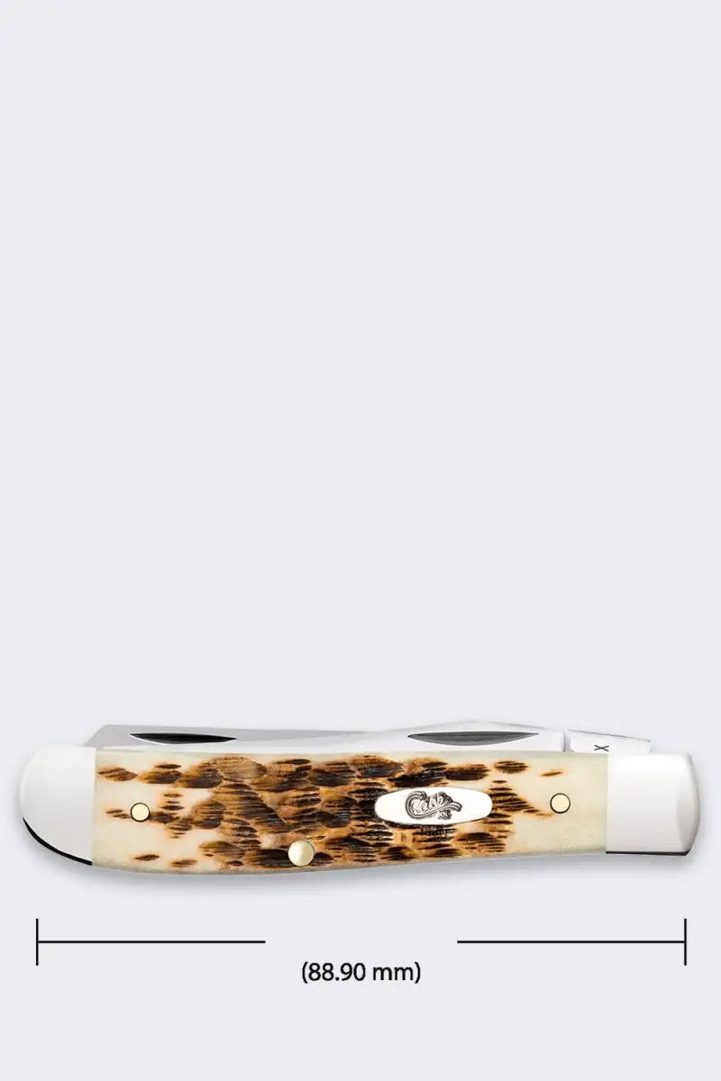 Nóż Składany Case Mini Trapper SS Amber Bone