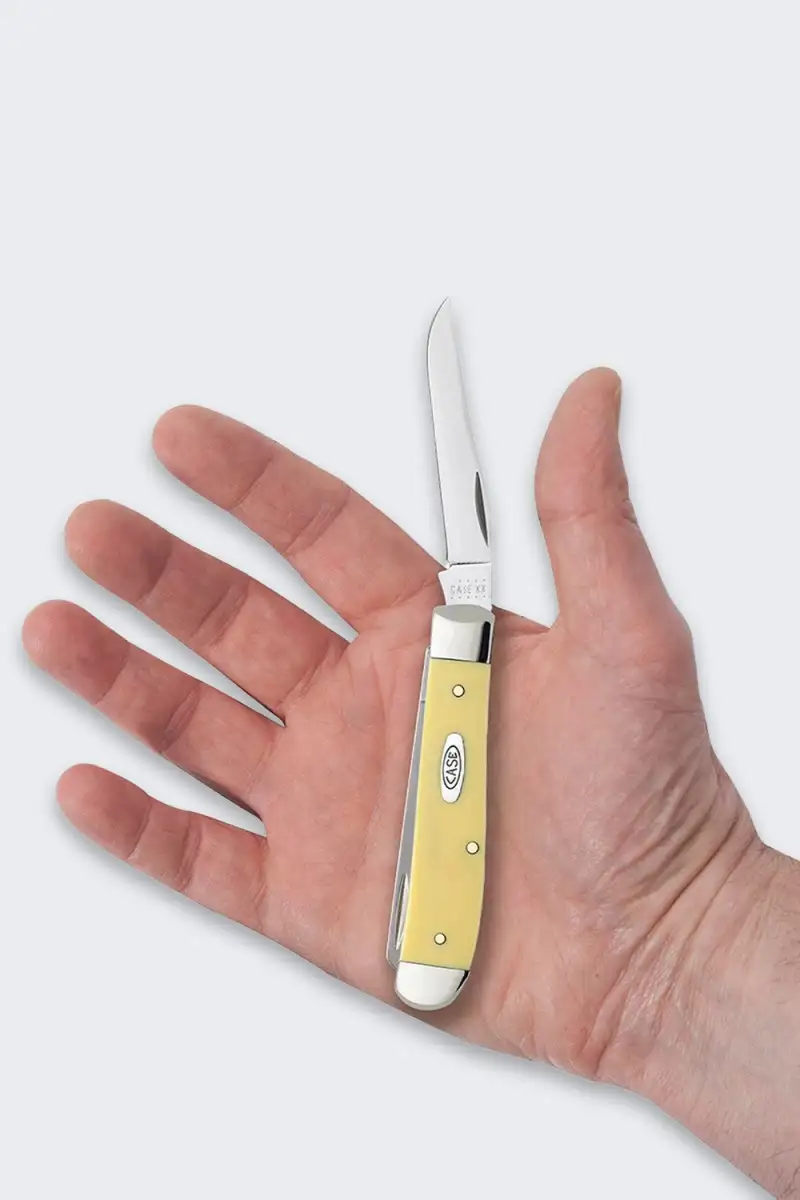 Nóż Składany Case Mini Trapper SS Yellow