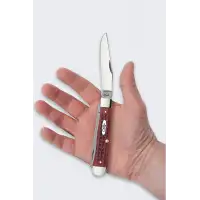 Nóż Składany Case Pocket Worn Trapper SS Old Red