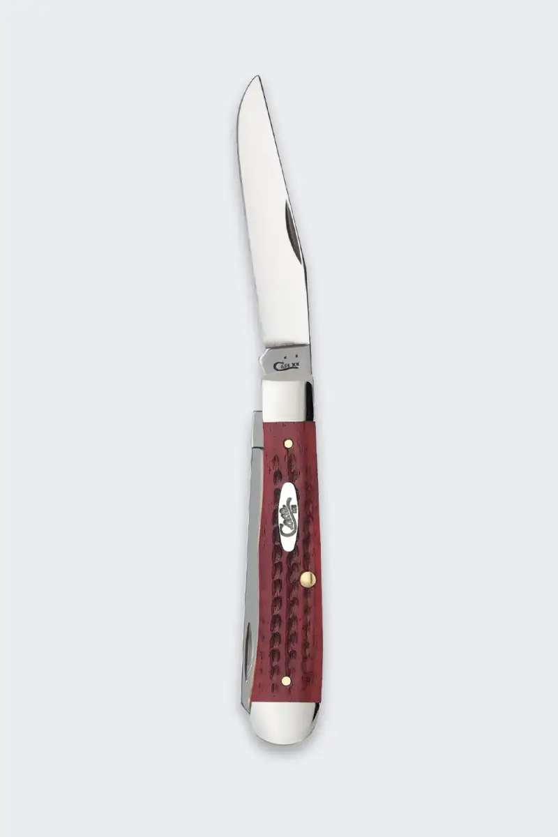 Nóż Składany Case Pocket Worn Trapper SS Old Red