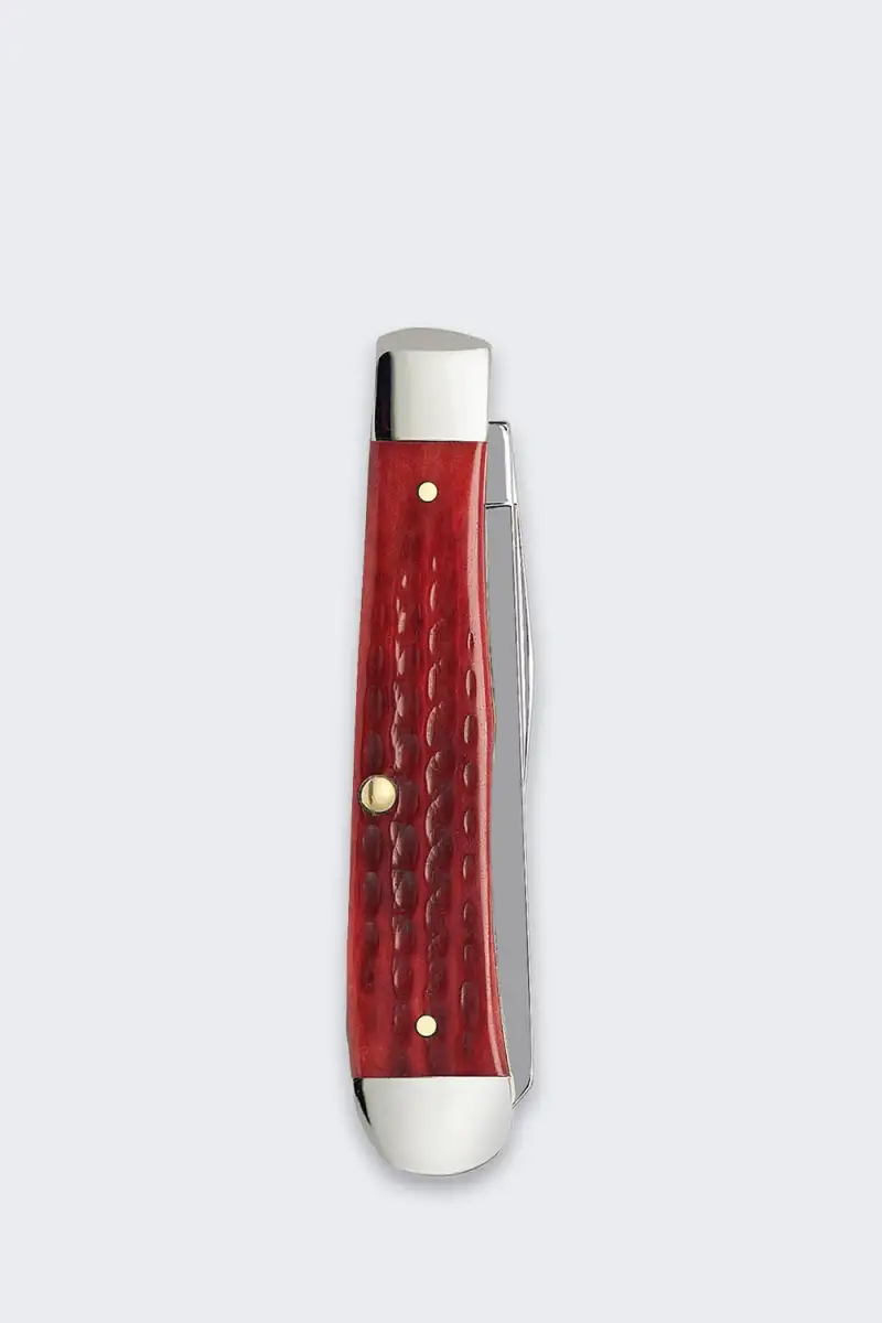 Nóż Składany Case Pocket Worn Trapper SS Old Red