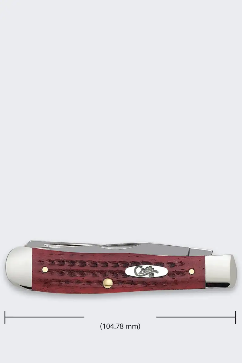 Nóż Składany Case Pocket Worn Trapper SS Old Red