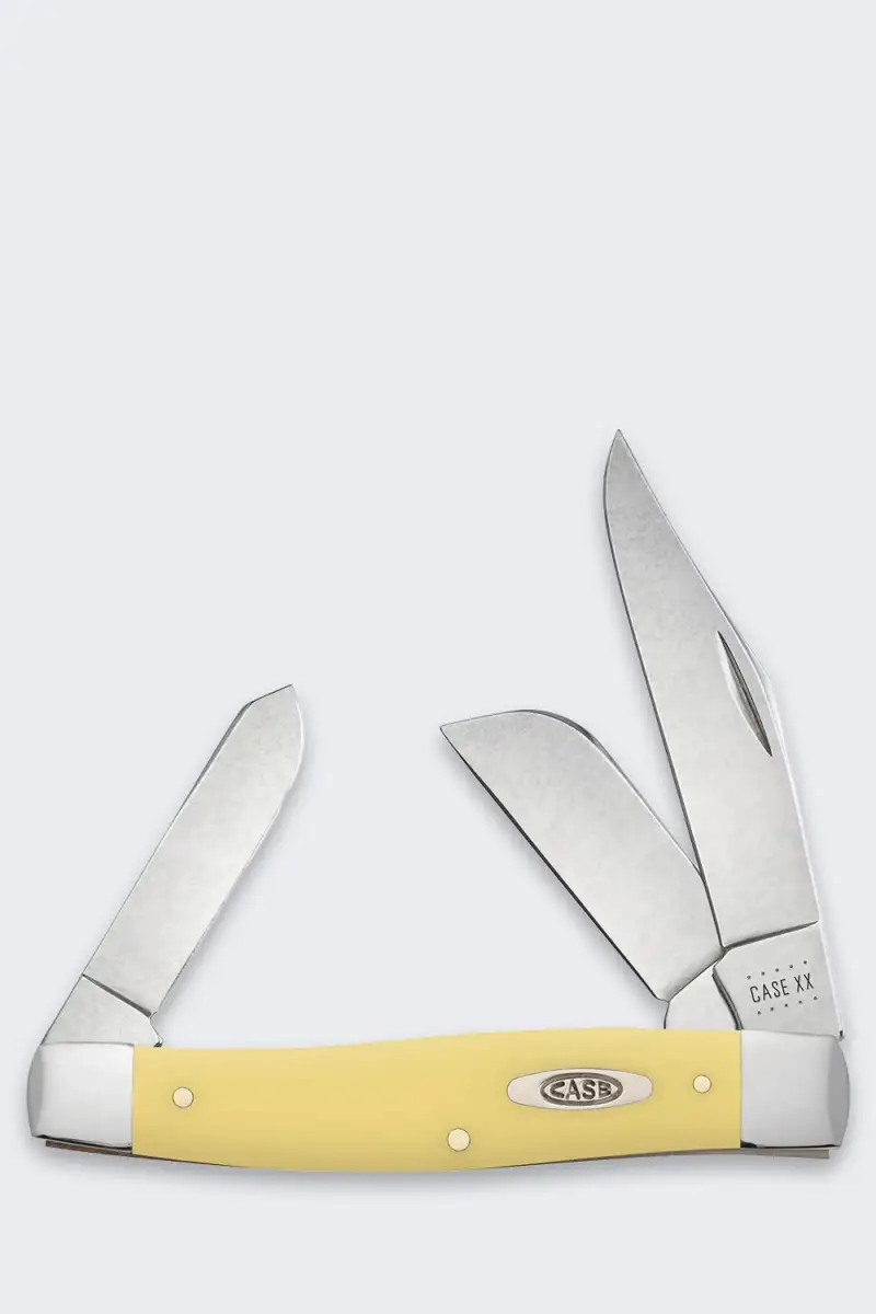Nóż Składany Case Large Stockman CS Yellow
