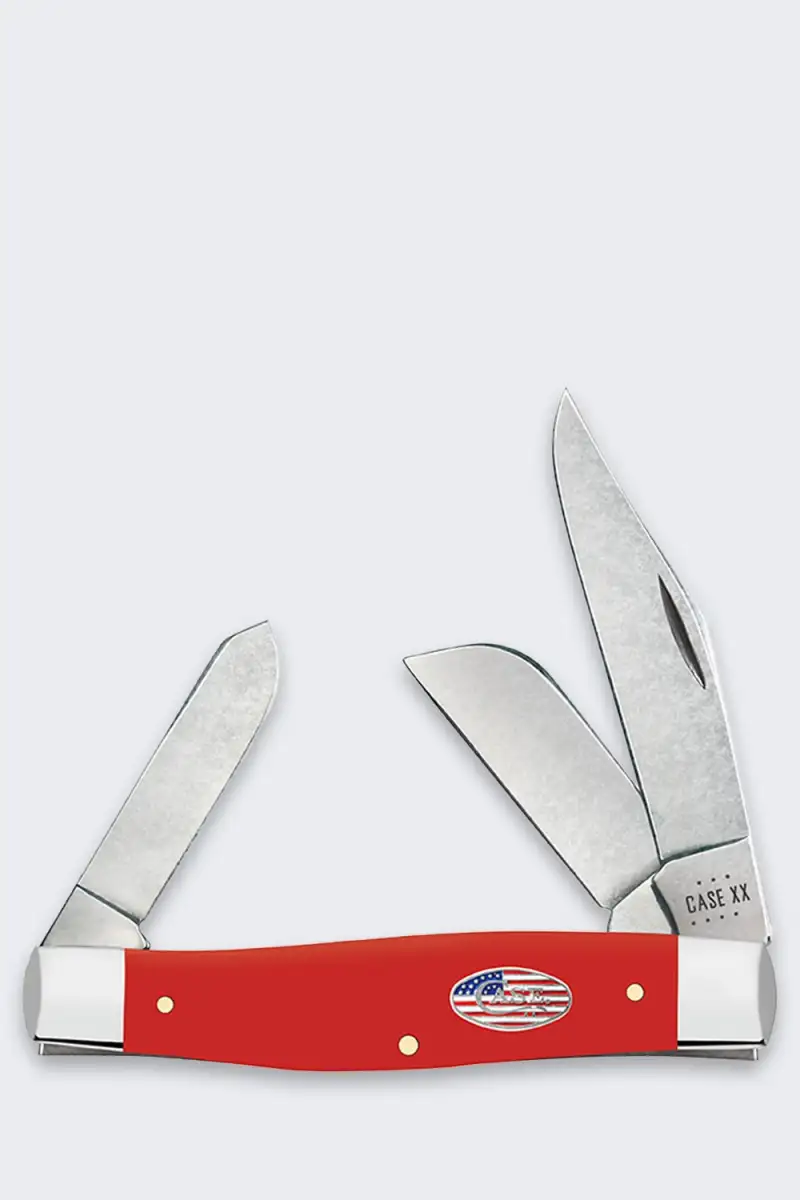 Nóż Składany Case American Workman Large Red
