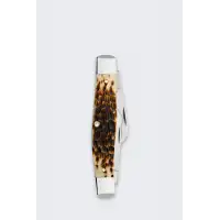 Nóż Składany Case Large Stockman CS Amber Bone