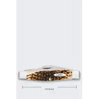 Nóż Składany Case Large Stockman CS Amber Bone
