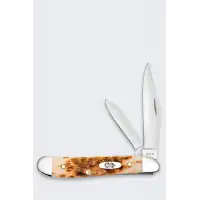 Nóż Składany Case Peanut SS Amber Bone