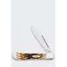 Nóż Składany Case Mini Copperlock SS Amber Bone