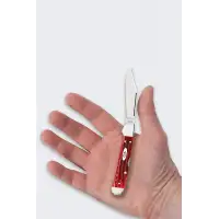 Nóż Składany Case Pocket Worn Mini Copperlock Red
