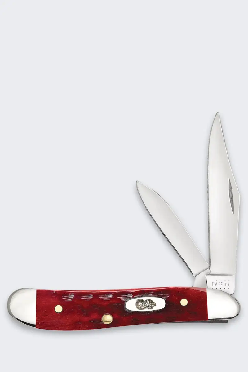 Nóż Składany Case Pocket Worn Peanut SS Old Red