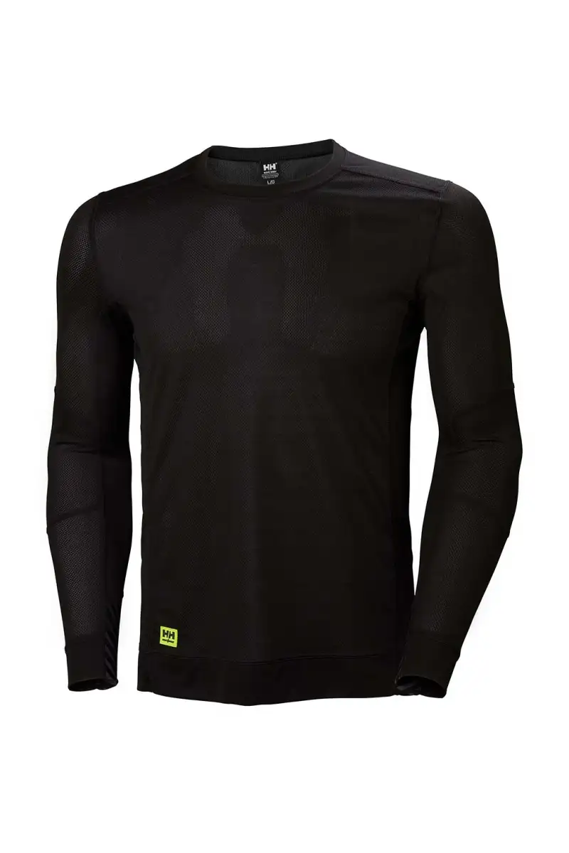 Koszulka termoaktywna Helly Hansen Lifa Black