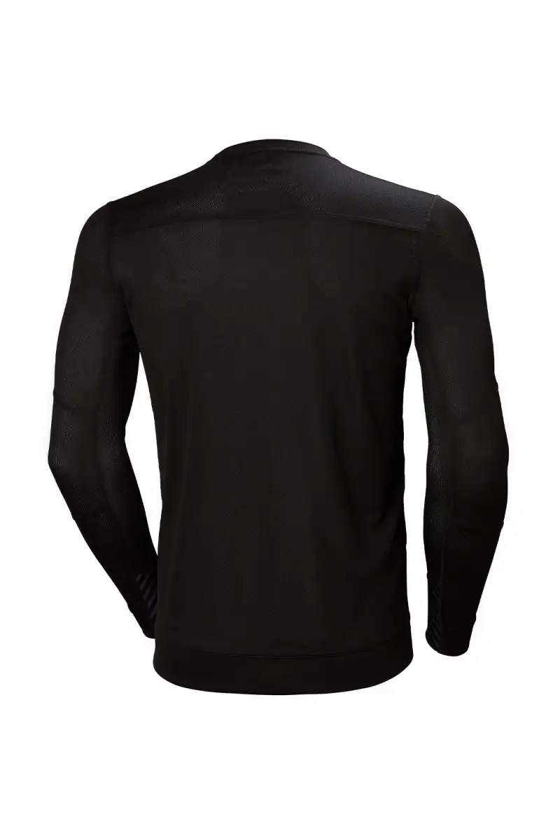 Koszulka termoaktywna Helly Hansen Lifa Black