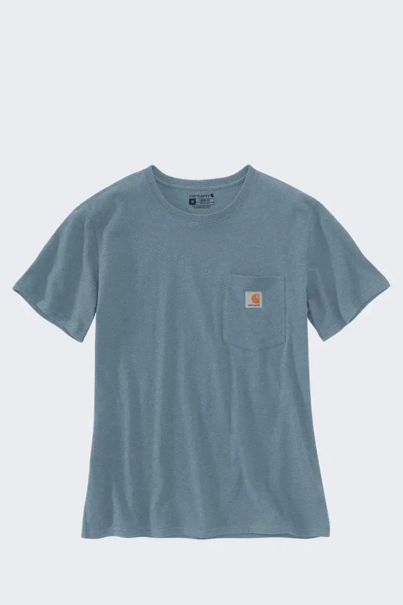 Koszulka Damska Carhartt Heavy K87 Pocket Thunder