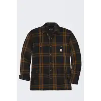 Koszula Carhartt Heavy Flannel Sh Black