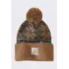Czapka Carhartt Knit Pom Jacquard Beanie Brown