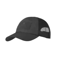 Czapka Baseball VENT - PolyCotton Ripstop - Czarna