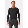 Koszulka Termoaktywna Helly Hansen Lifa Black
