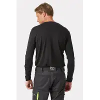 Koszulka Termoaktywna Helly Hansen Lifa Black