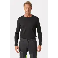 Koszulka Termoaktywna Helly Hansen Lifa Black