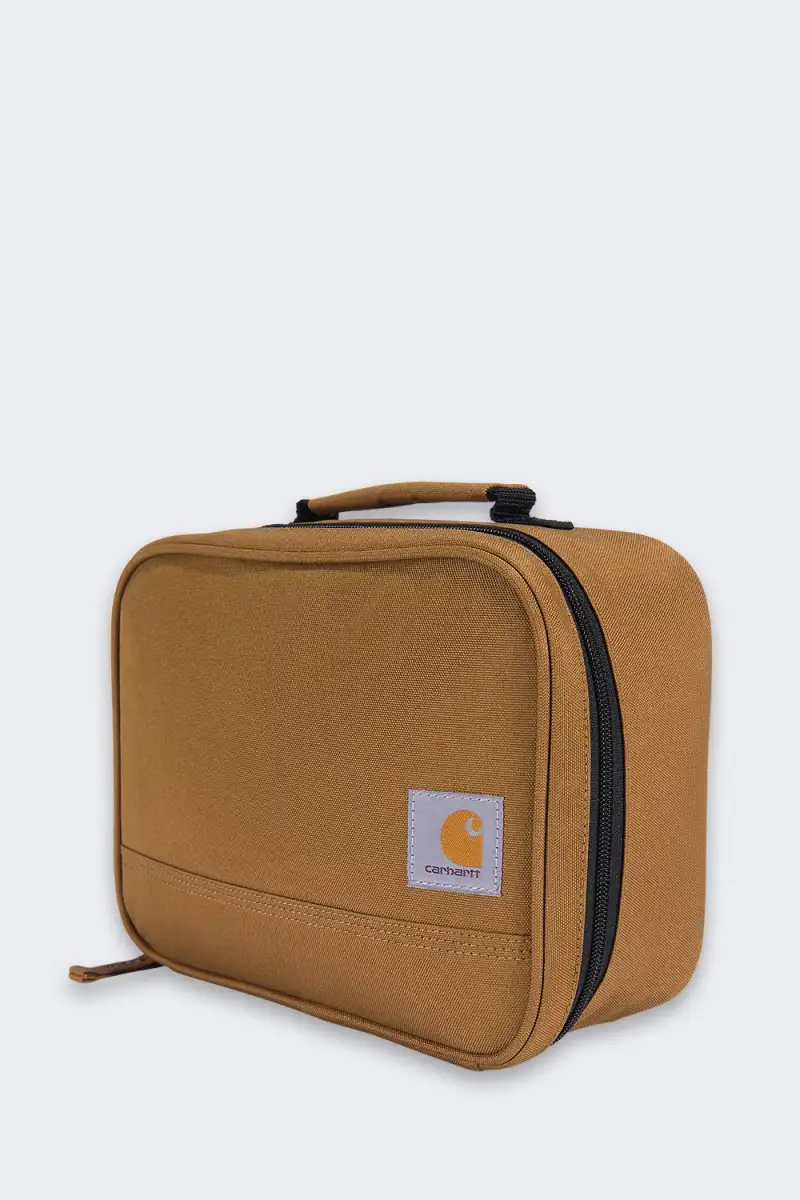 Izolowany Lunchbox Carhartt 4 Can Brown