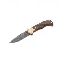 Nóż Boker Hunter Mokume Walnut Black Stonewash