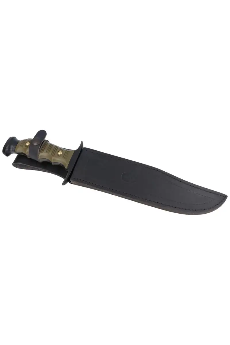 Nóż Muela Green ABS, Satin 420H (7222)