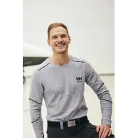 Koszulka termoaktywna Helly Hansen Lifa Merino Gry