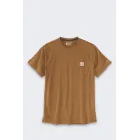 Koszulka Carhartt Force Mid Pocket Brown