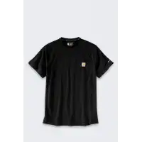 Koszulka Carhartt Force Mid Pocket Black