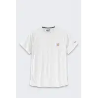 Koszulka Carhartt Force Mid Pocket White