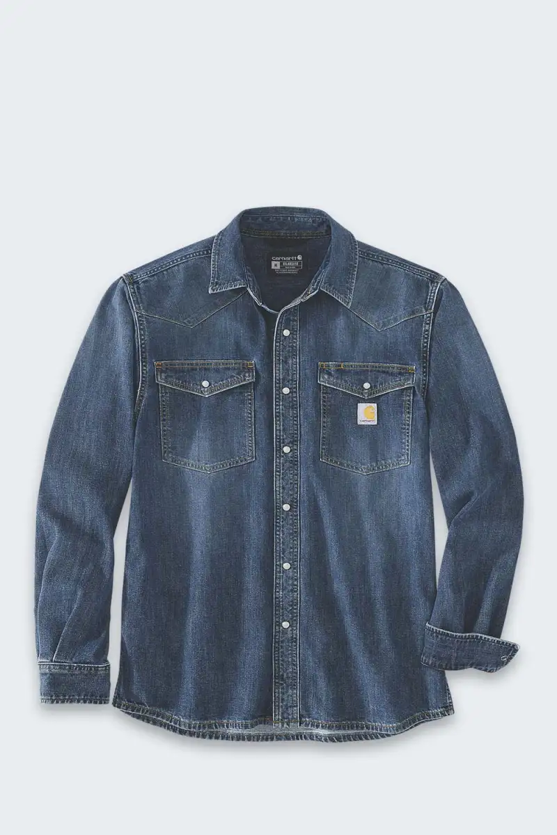 Koszula Carhartt Montana Denim Relaxed LS Wyatt