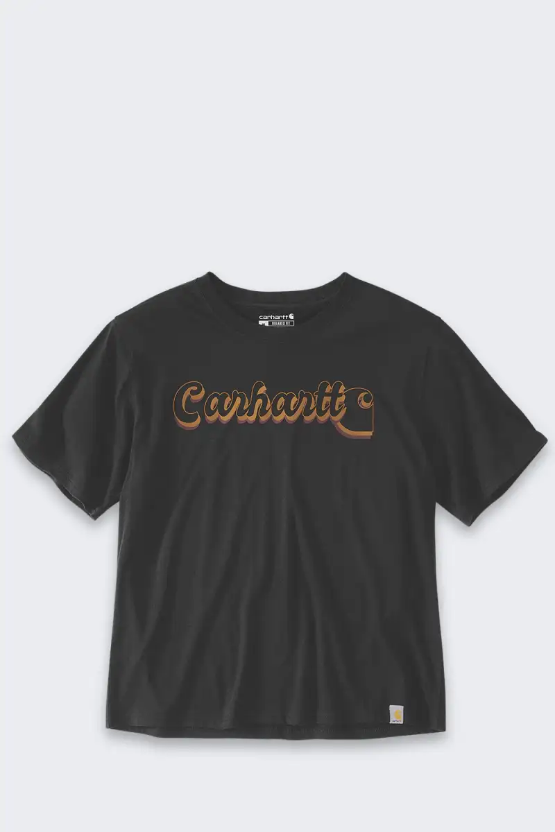 Koszulka Carhartt Script Graphic Tencel Black