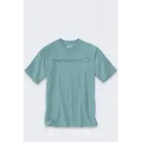 Koszulka Carhartt Dearborn Relaxed Logo SummerBlue