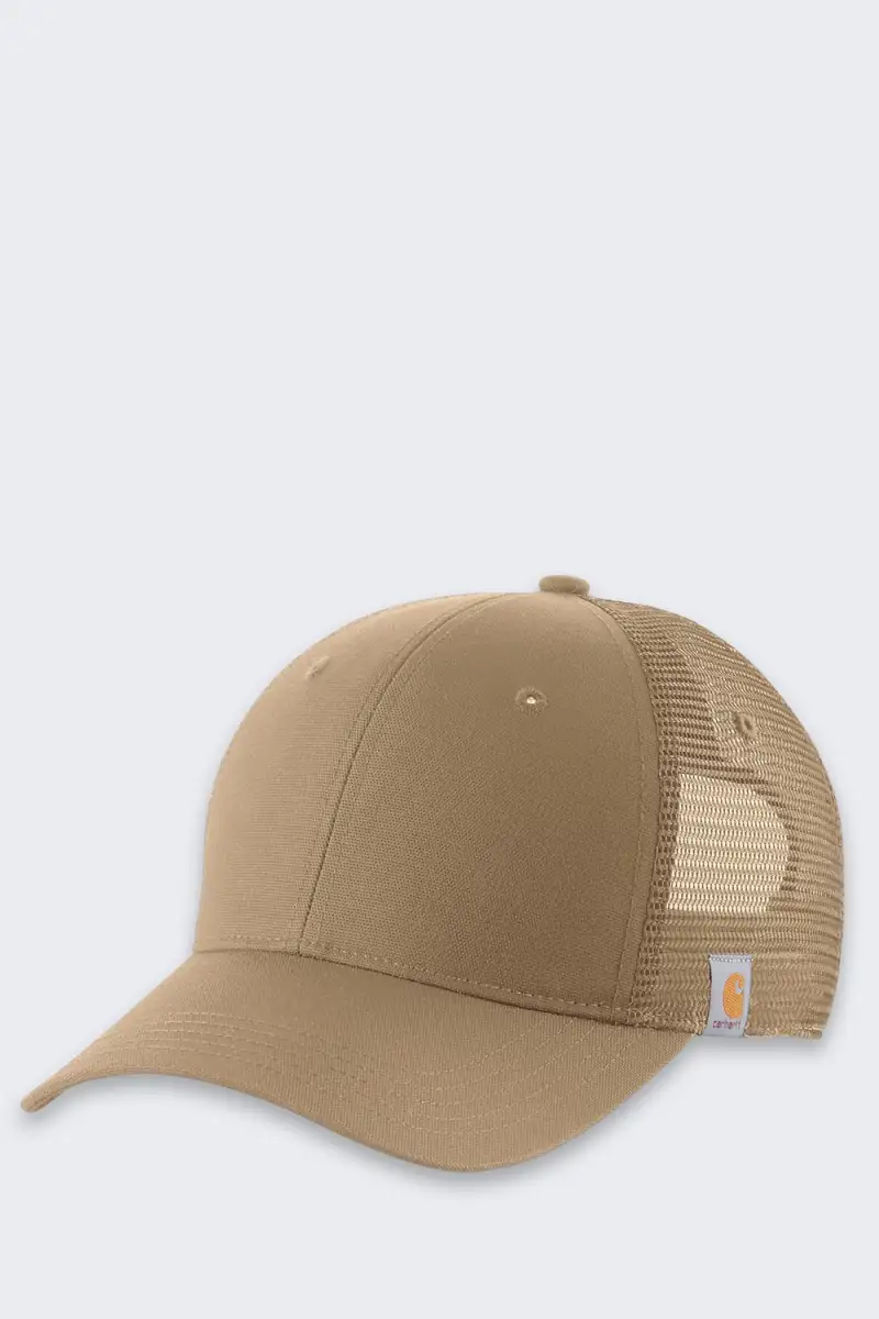 Czapka Carhartt Canvas Mesh Back Dark Khaki