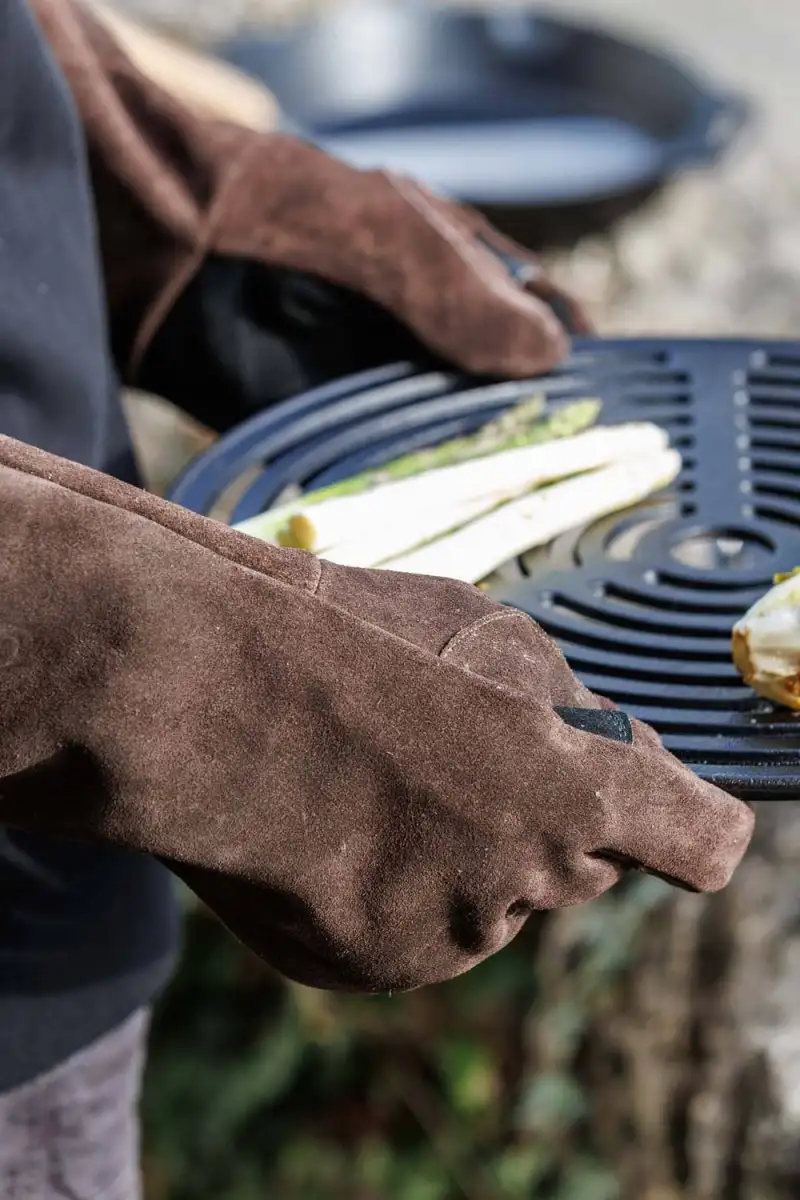 Skórzane Rękawice Do Grilla Petromax