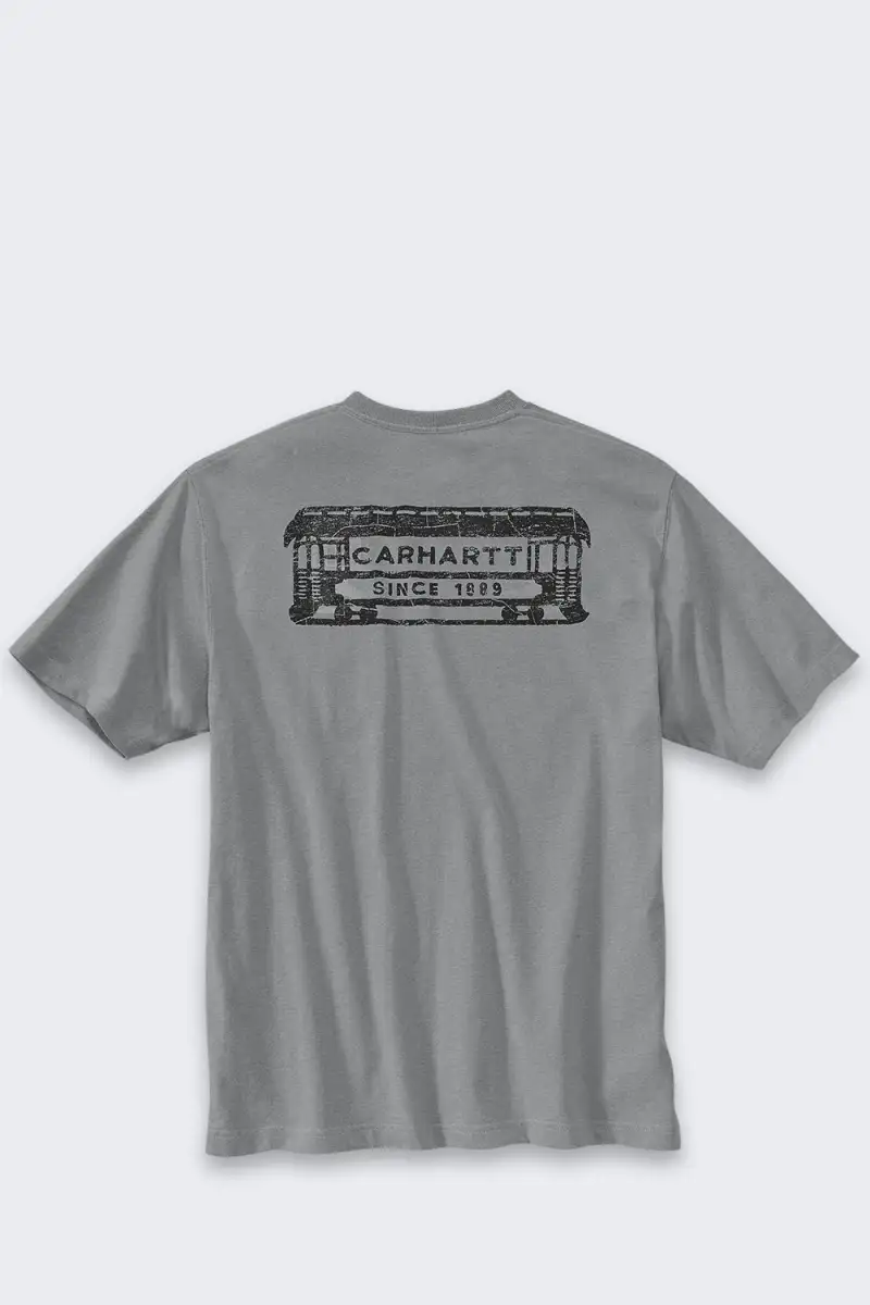 Koszulka Carhartt Streetcar Graphic Weather Ash