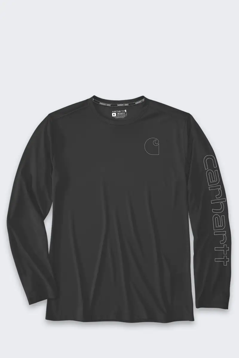 Koszulka Sun Defender Light Logo LS Black