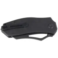 Nóż składany Kubey Knife Ceyx Black G10, Black Stonewashed D2 (KU335D)