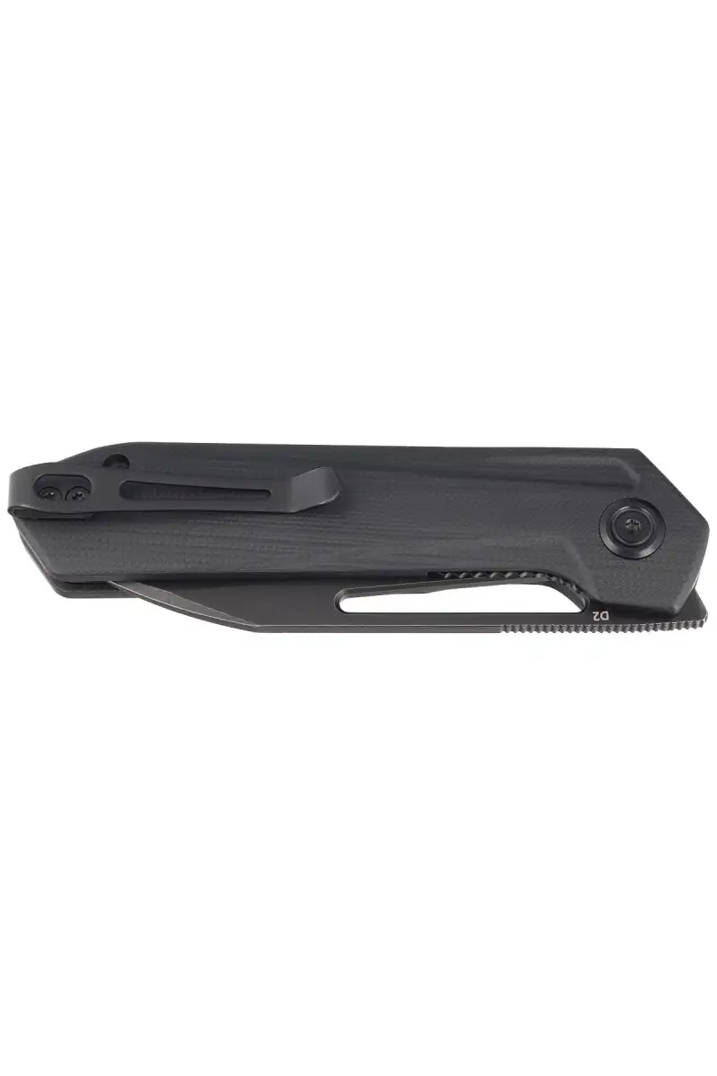Nóż składany Kubey Royal Black G10, Dark Stonewashed D2 by Colin Maisonpierre (KU321H)