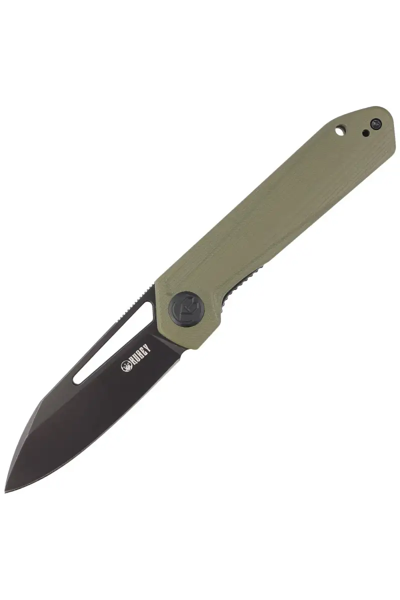 Nóż składany Kubey Royal Green G10, Dark Stonewashed D2 by Colin Maisonpierre (KU321F)