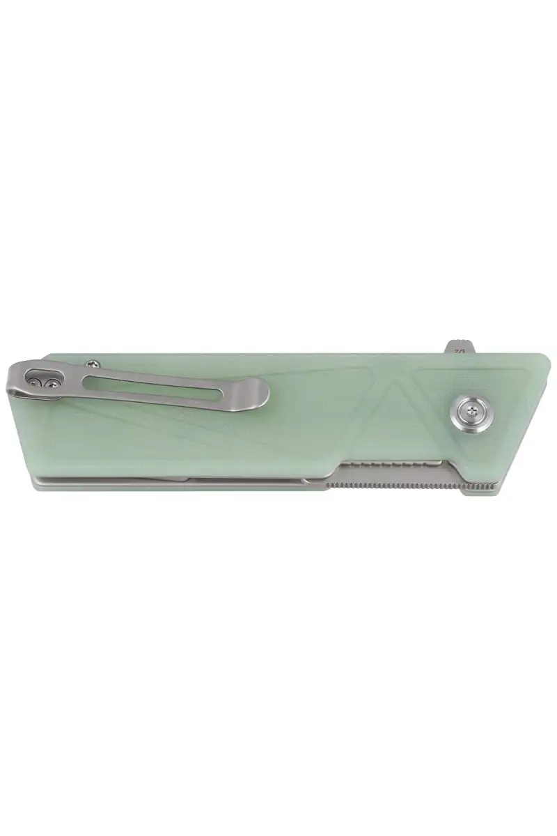 Nóż składany Kubey Avenger Outdoor Jade G10, Bead Blasted D2 (KU104E)