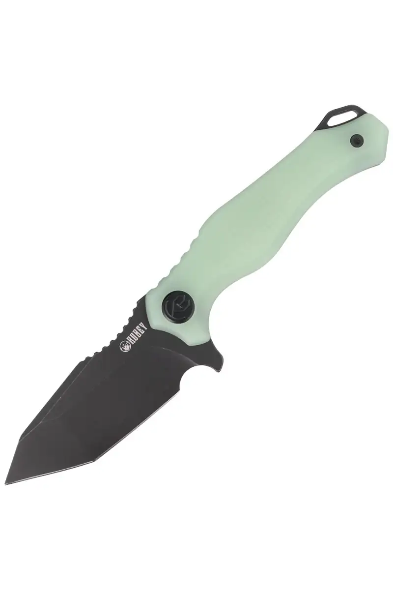 Nóż Kubey Knife Golf Jade G10, Blackwashed AUS-10 (KU230D)