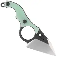 Nóż Kubey Hippocam Jade G10, Two Tone D2 (KU166B)