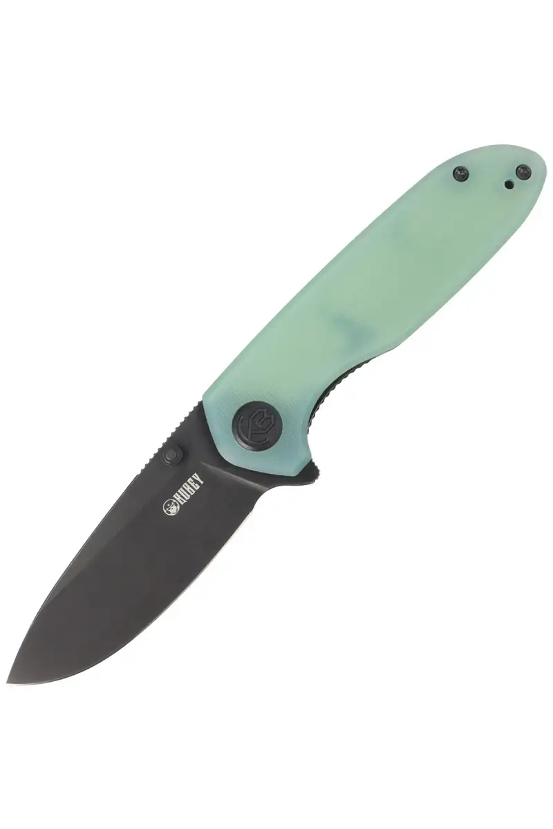 Nóż składany Kubey Belus Jade G10, Blackwashed AUS-10 (KU342B)