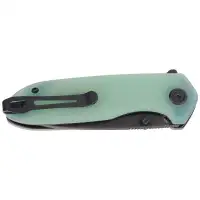 Nóż składany Kubey Belus Jade G10, Blackwashed AUS-10 (KU342B)