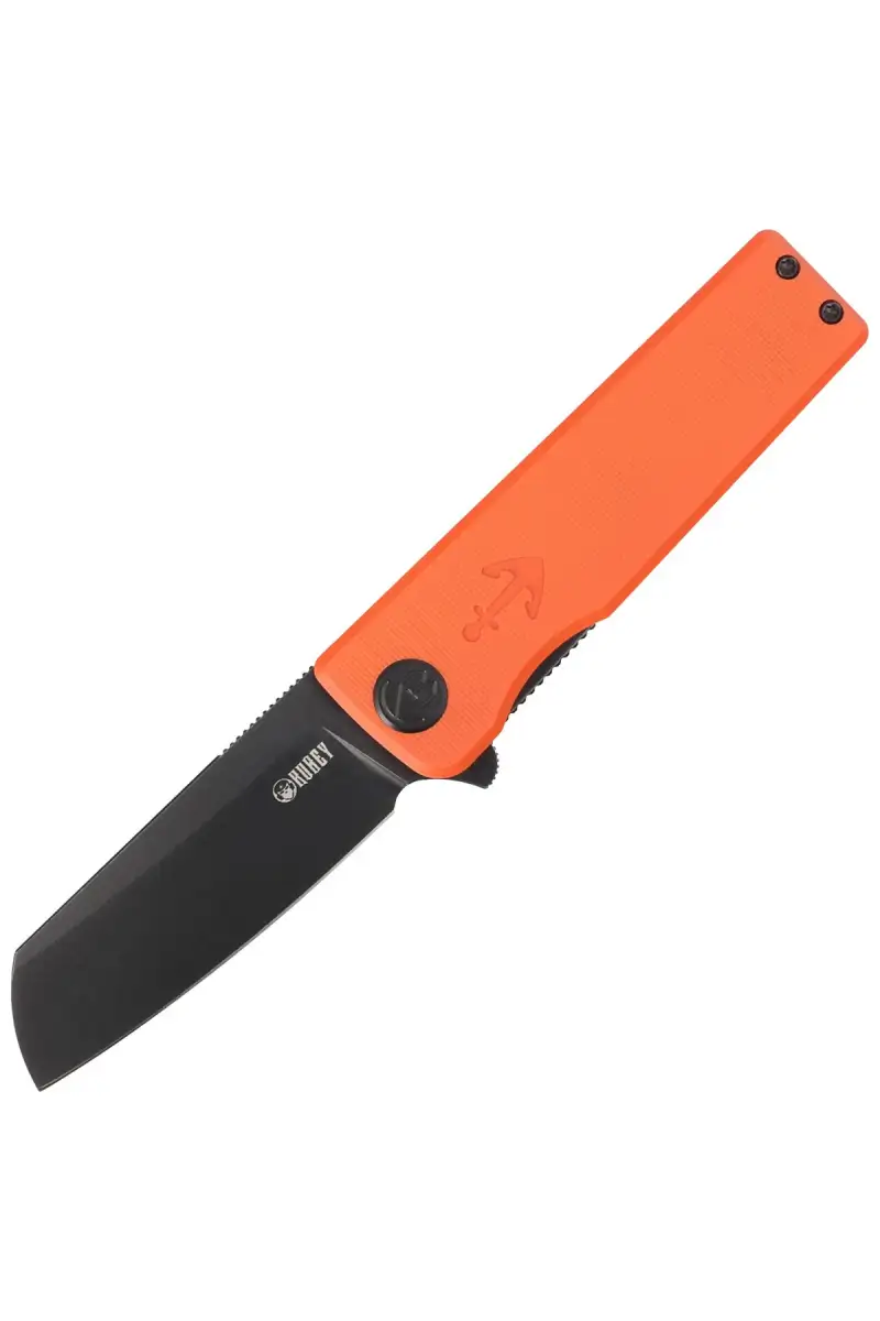 Nóż składany Kubey Knife Sailor Orange G10, Blackwashed AUS-10 by Sekira Sochi (KU317F)