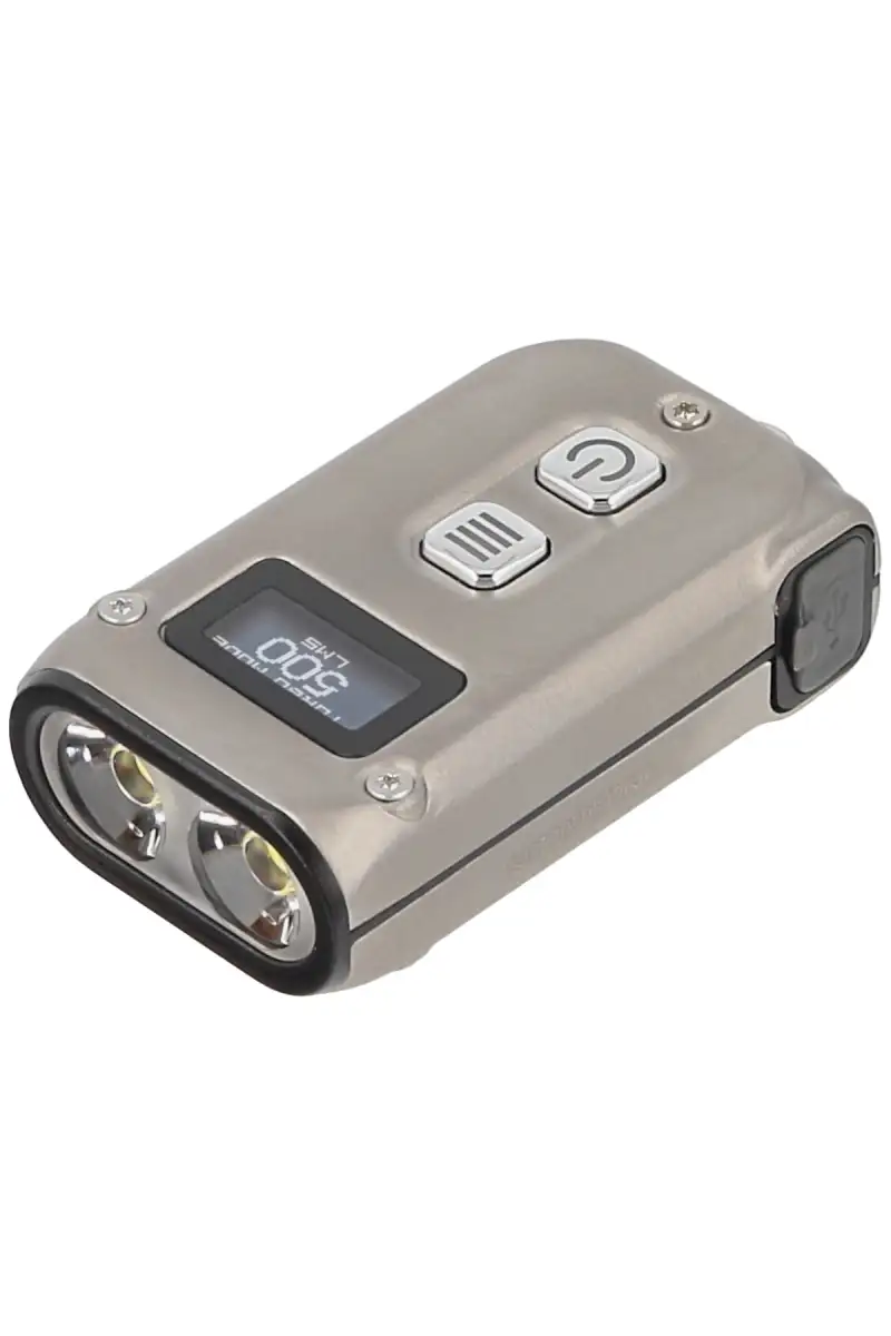 Latarka brelok NiteCore 500lm, Li-ion Battery / 280mAh, titanium (TINI2 Ti)